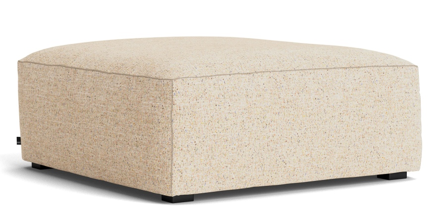 Mags Soft Ottoman S01 Extra Small Hay Stoff Bolgheri LGG60 mit Beige Naht