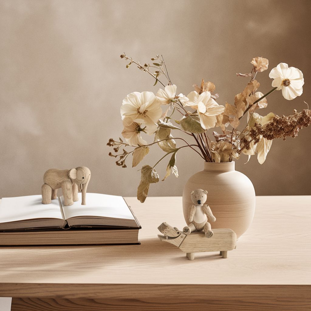 Set Liliput 3 Stück Holzfigur Kay Bojesen