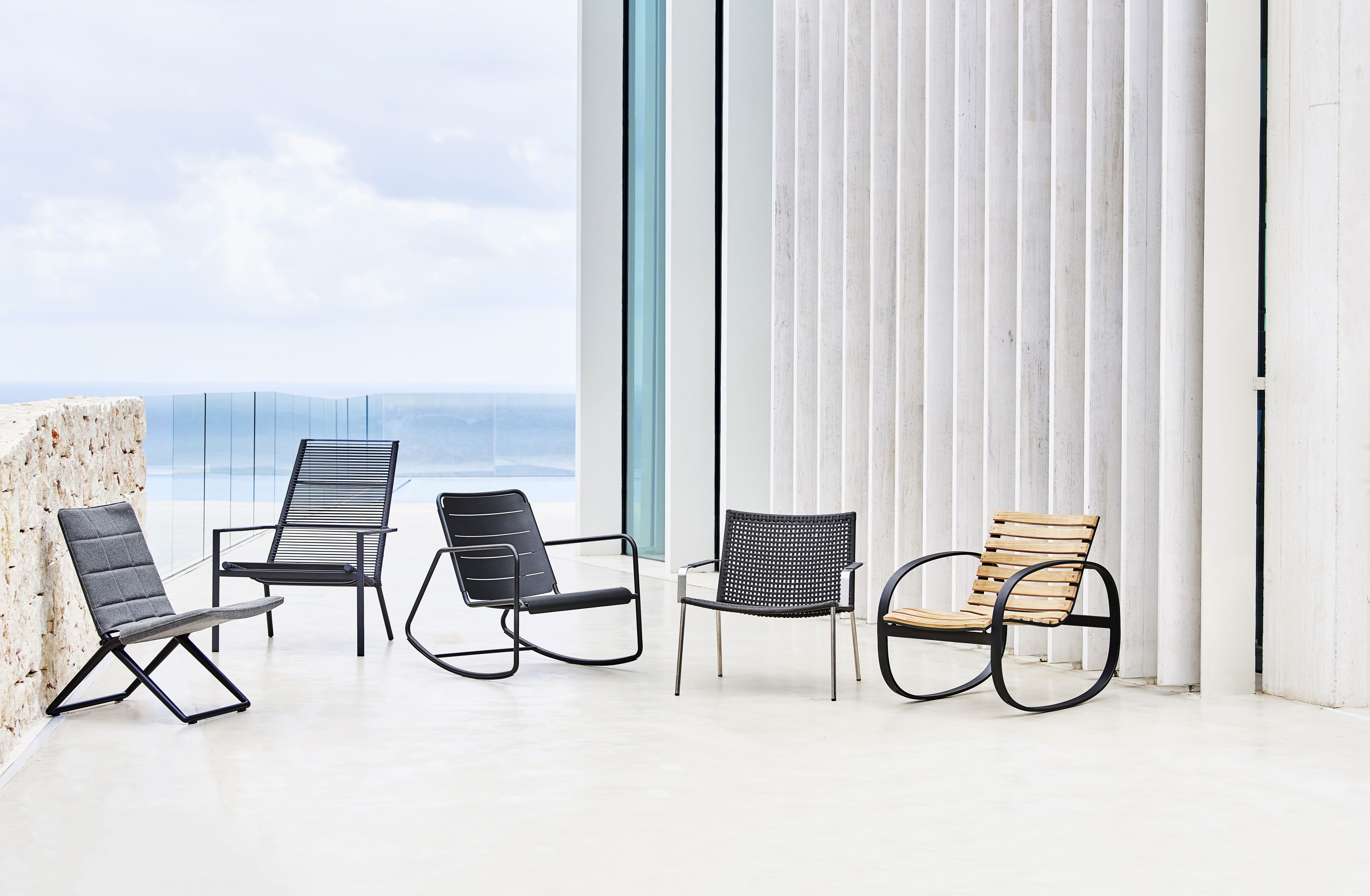 Parc Schaukelstuhl Cane-Line