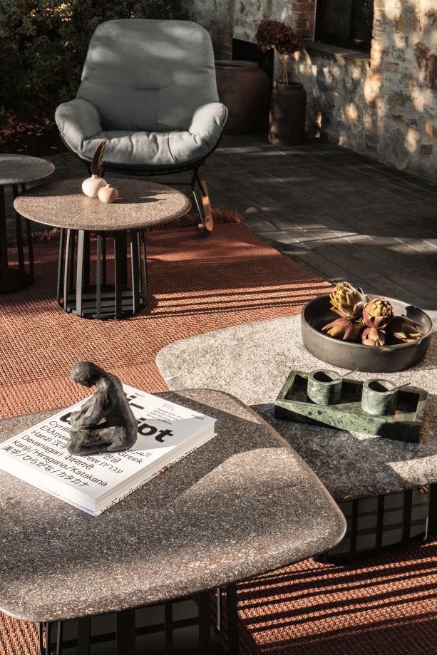 BC 09 Basket Outdoor Couch-/ Beistelltisch Janua