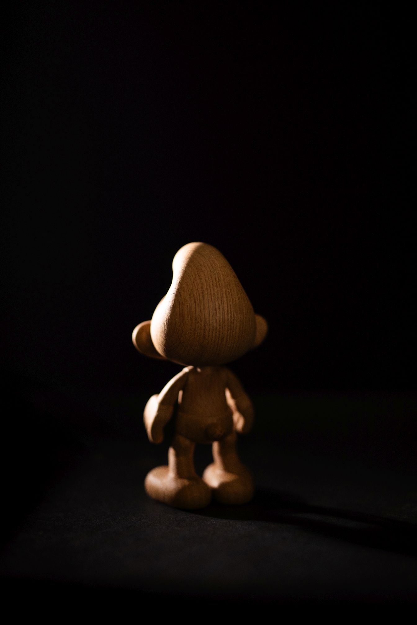 Schlumpf Small Klein Holzfigur Boyhood