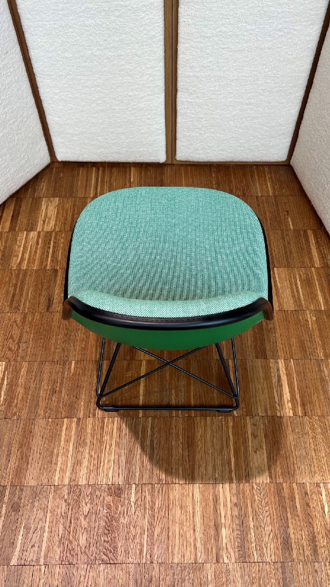 Eames Plastic Side Chair LSR Stuhl Vollgepolstert Vitra AUSSTELLUNGSSTÜCK