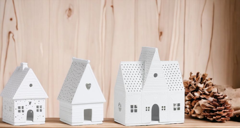 Zuhause Lichthaus Sortiment 3-er Set Lebkuchen Räder