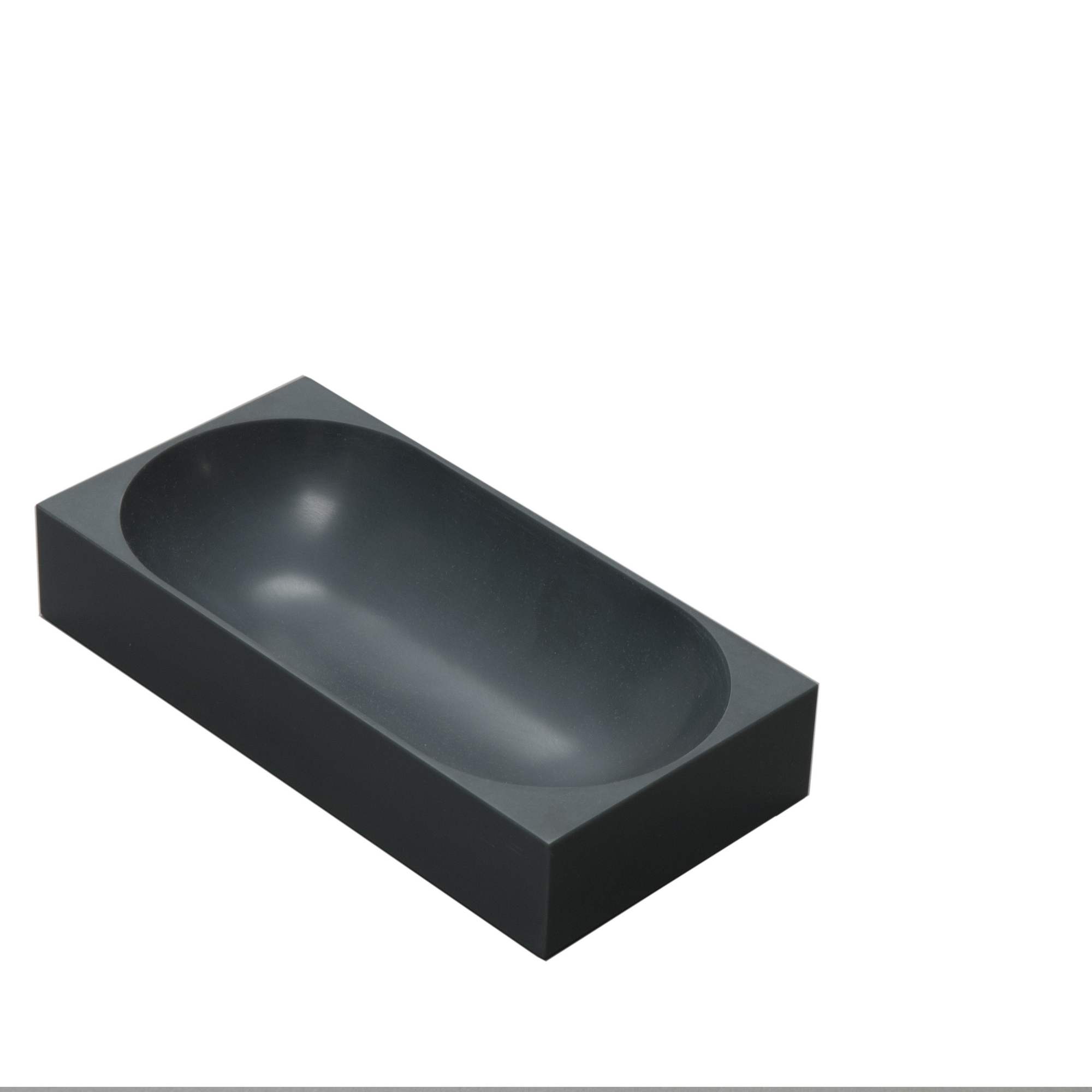 Graue Modul Schale, magnetische Aufbewahrungsschale für Kleinteile, ideal für Werkstatt und Hobby.