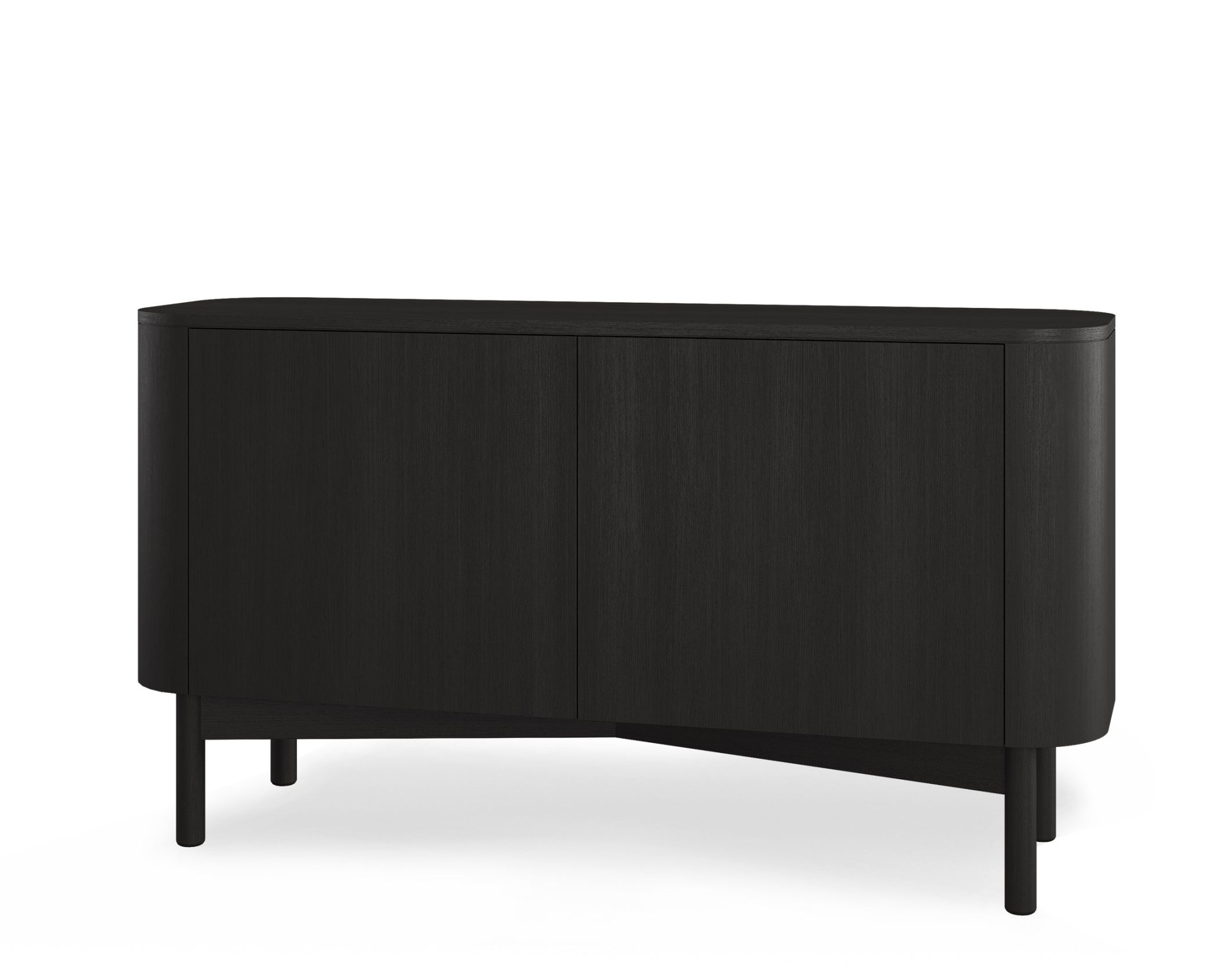 Loud Sideboard schwarz Northern