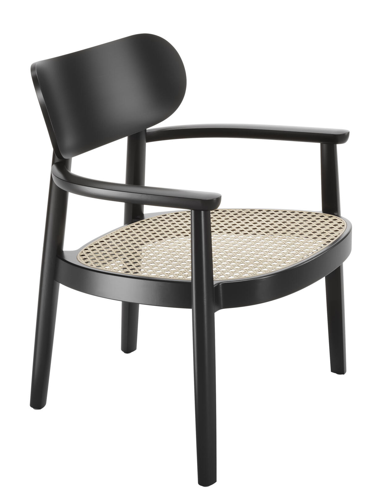 Holzsessel mit Armlehnen 119 MF Thonet