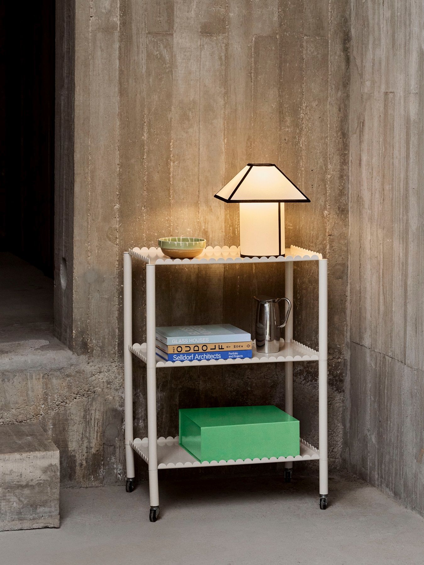 Ava Pyramid Table Lamp Tischleuchte Hay