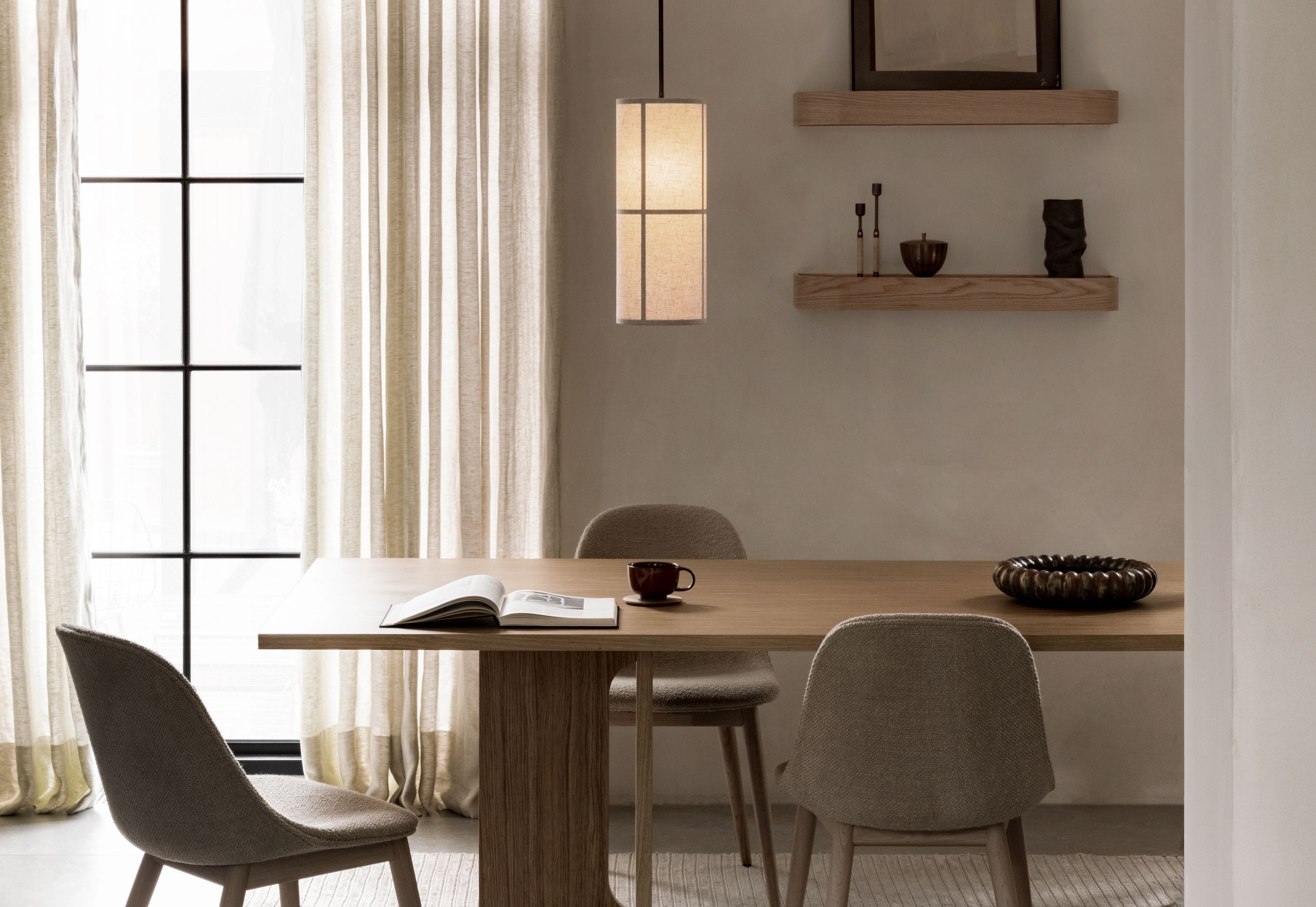 Hashira Pendant lamp Pendelleuchte Ø30 Raw Audo