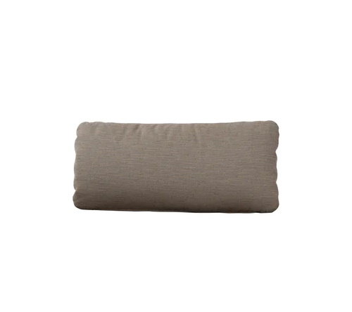 Beige Arch Kissen von Cane-Line für Outdoor Sofa, wetterfest und komfortabel.