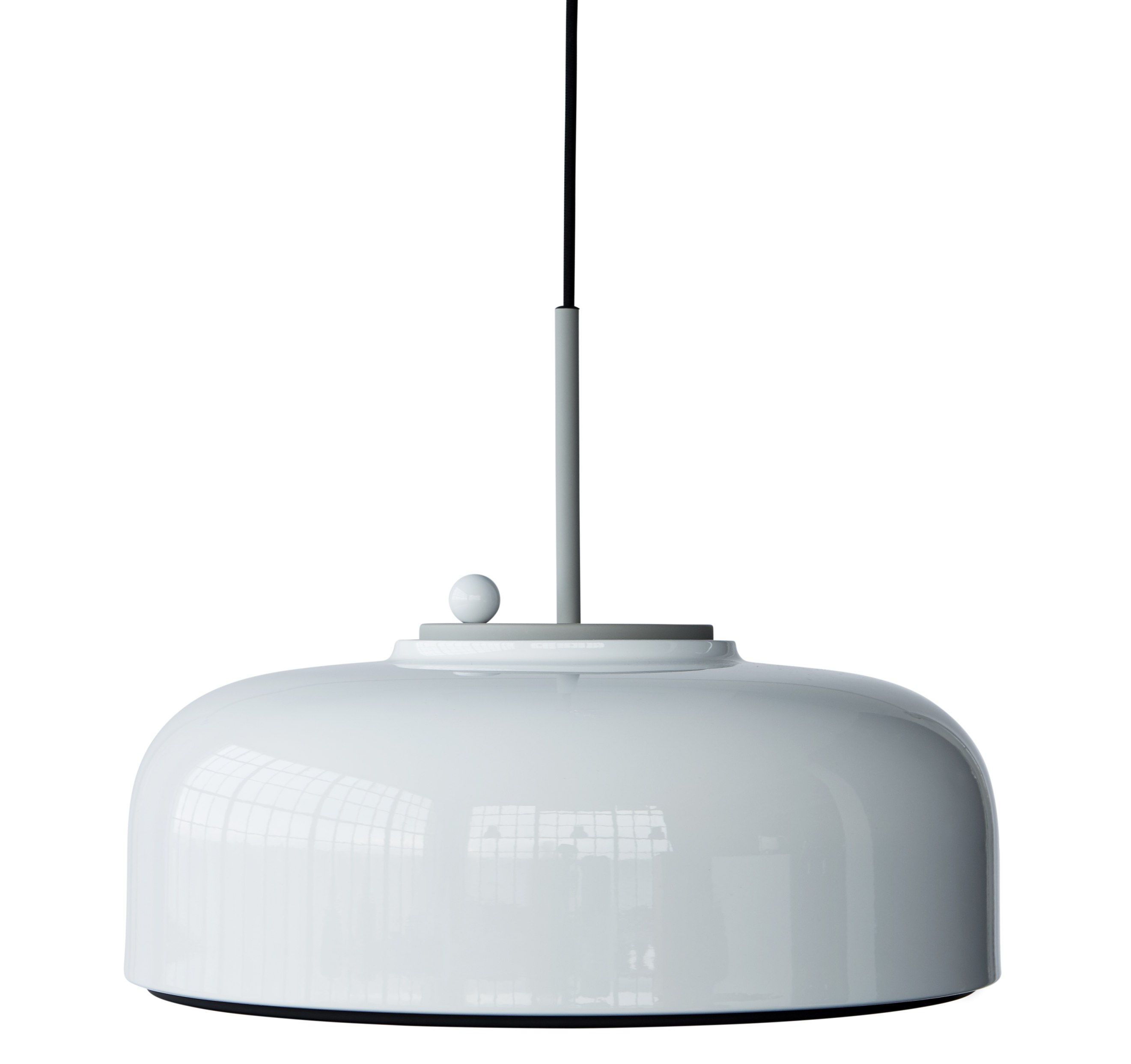 Weiße Podgy Pendelleuchte von Please Wait to be Seated mit Dimmer, moderne Hängelampe.