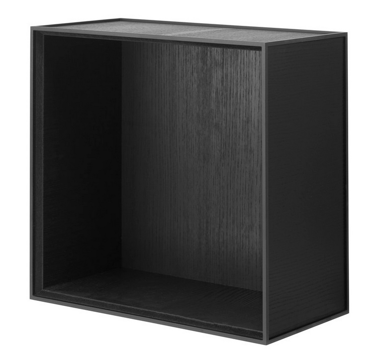 Esche schwarz gebeizt (ohne Tür)