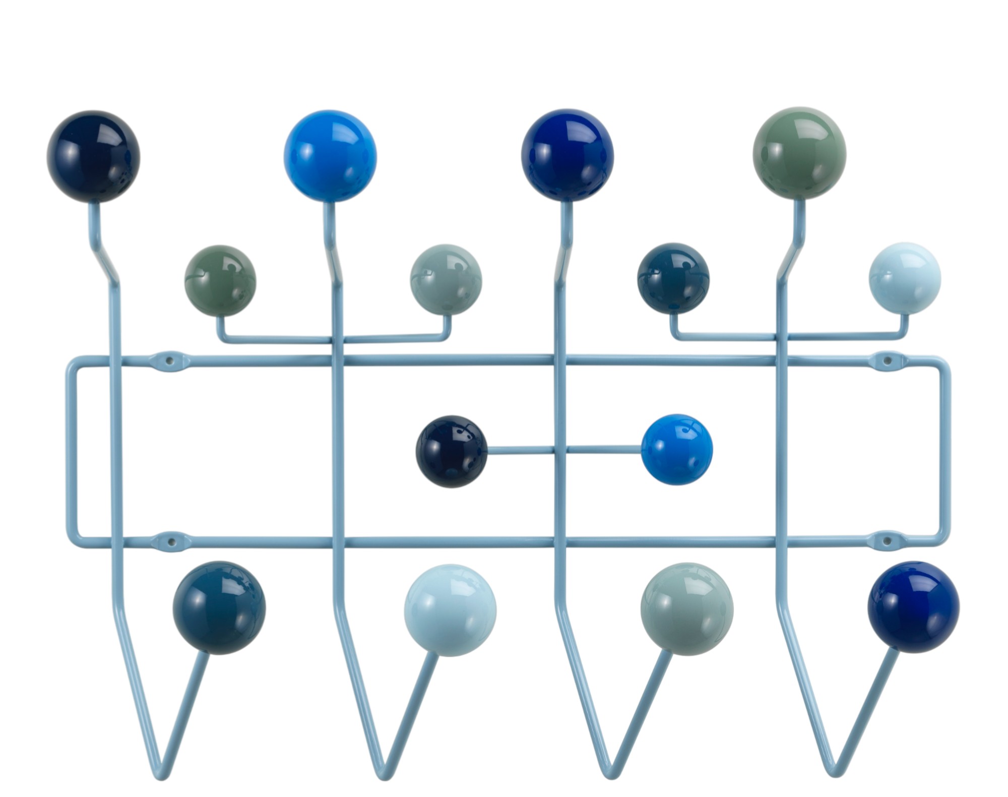 Eames Hang it all Garderobe Kühl Vitra