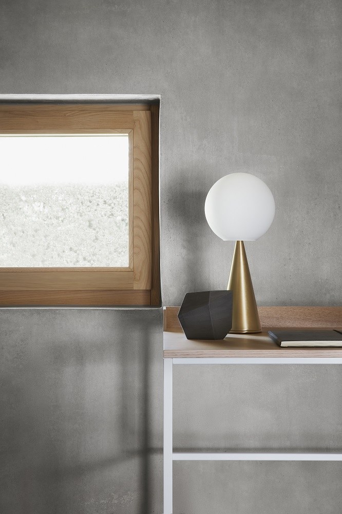 VENTI HOME LIGHT Desk Schreibtisch MDF Italia Blecheiche / Weiß matt