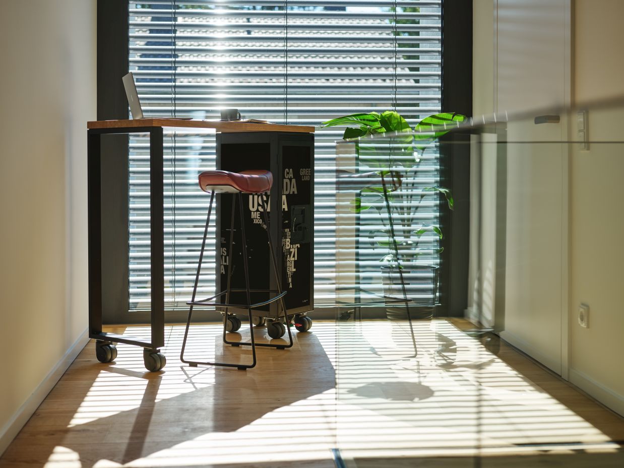 Hightable Tisch Janua Silber Bordbar