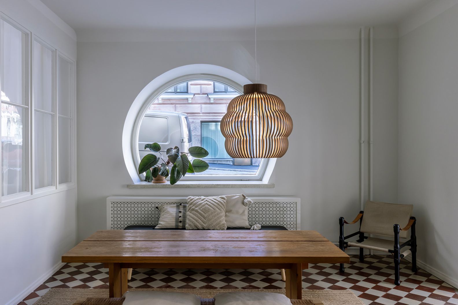 Kumulo Pendelleuchte von Secto Design aus Birke, moderne Hängeleuchte für stilvolle Raumbeleuchtung.