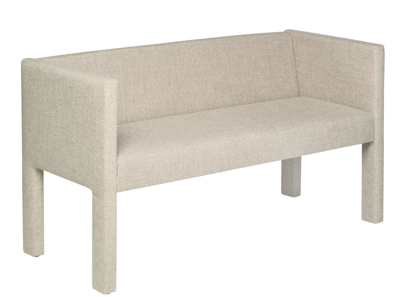 Beige Sitta Sofa von Blomus, modernes Design mit geraden Linien und Stoffbezug.