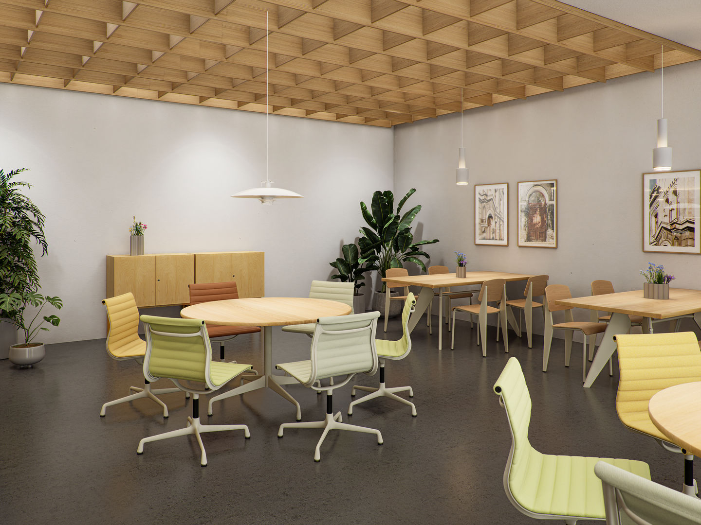 Aluminium Chair EA 103 / EA103 Stuhl Vitra