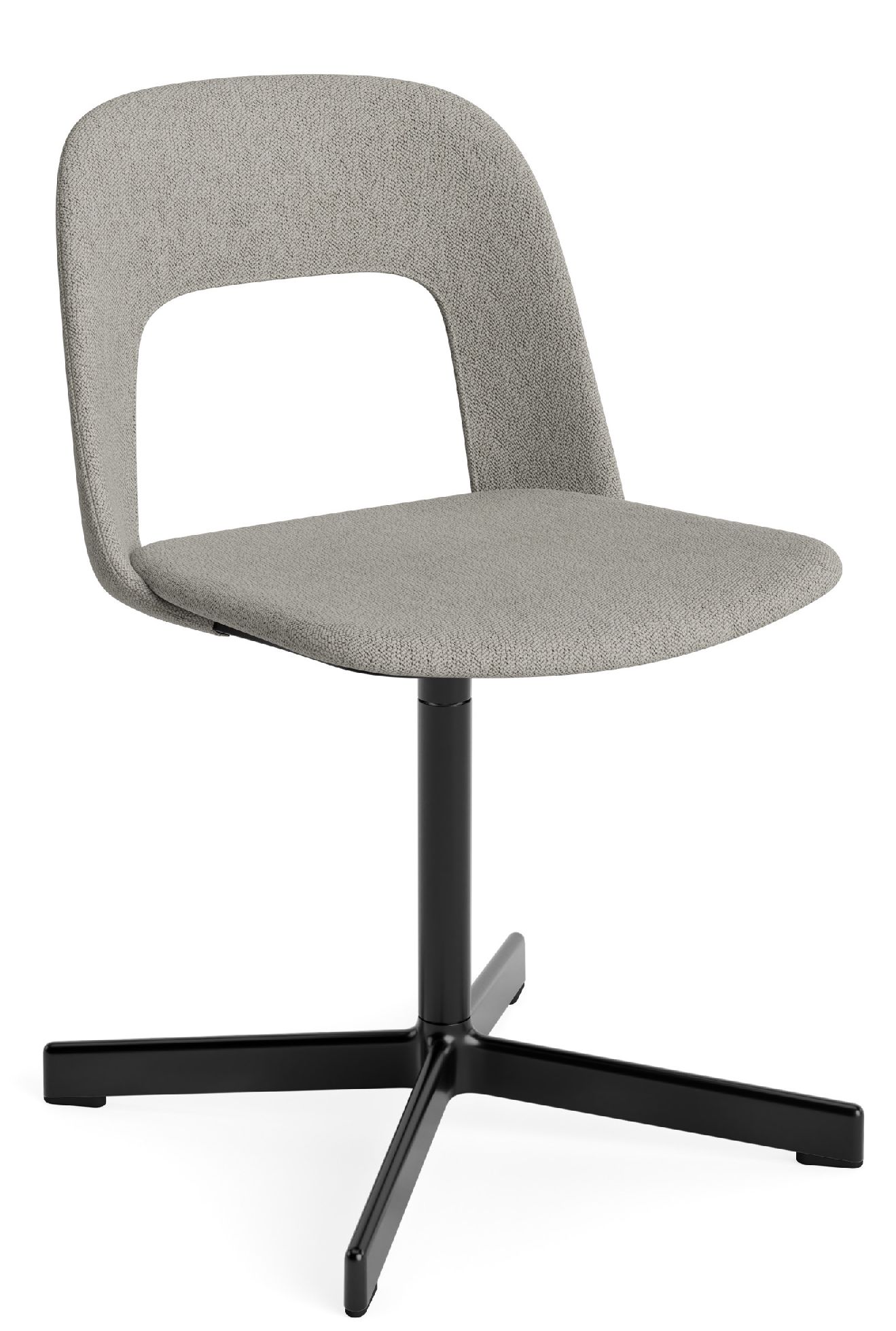 Layout Side Chair 134 4-Stern Drehfuß Stuhl Hay