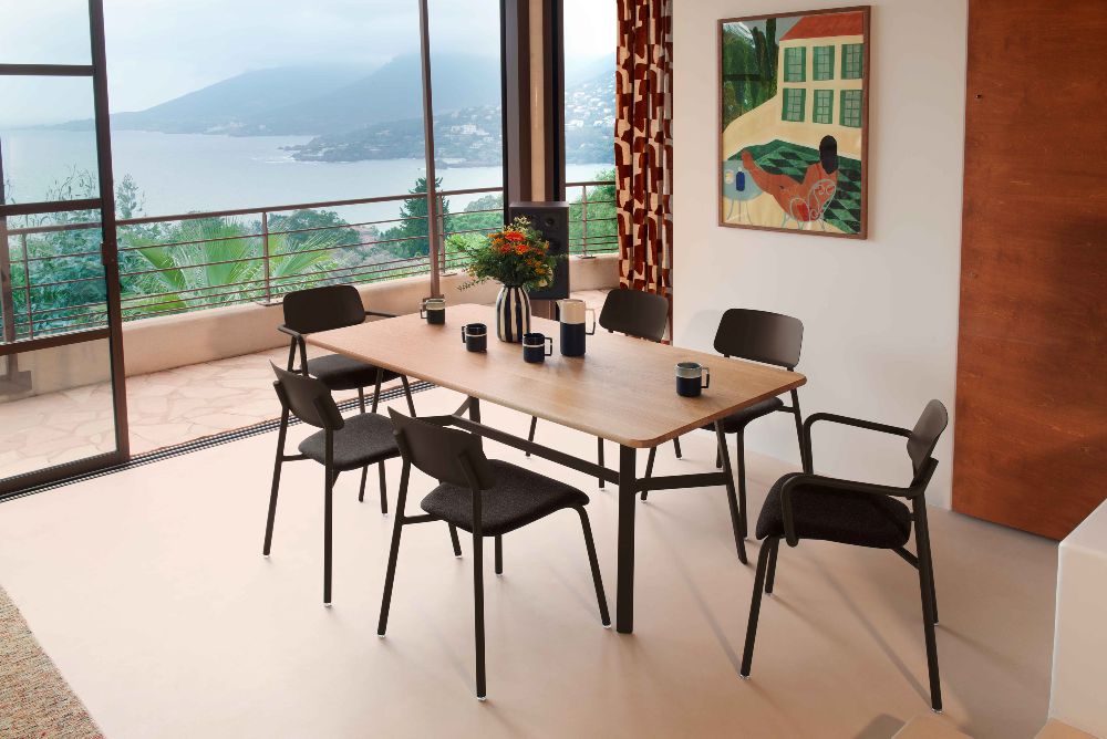 SO'O / SO O Esstisch aus Eiche 180 × 90 cm Indoor Fermob