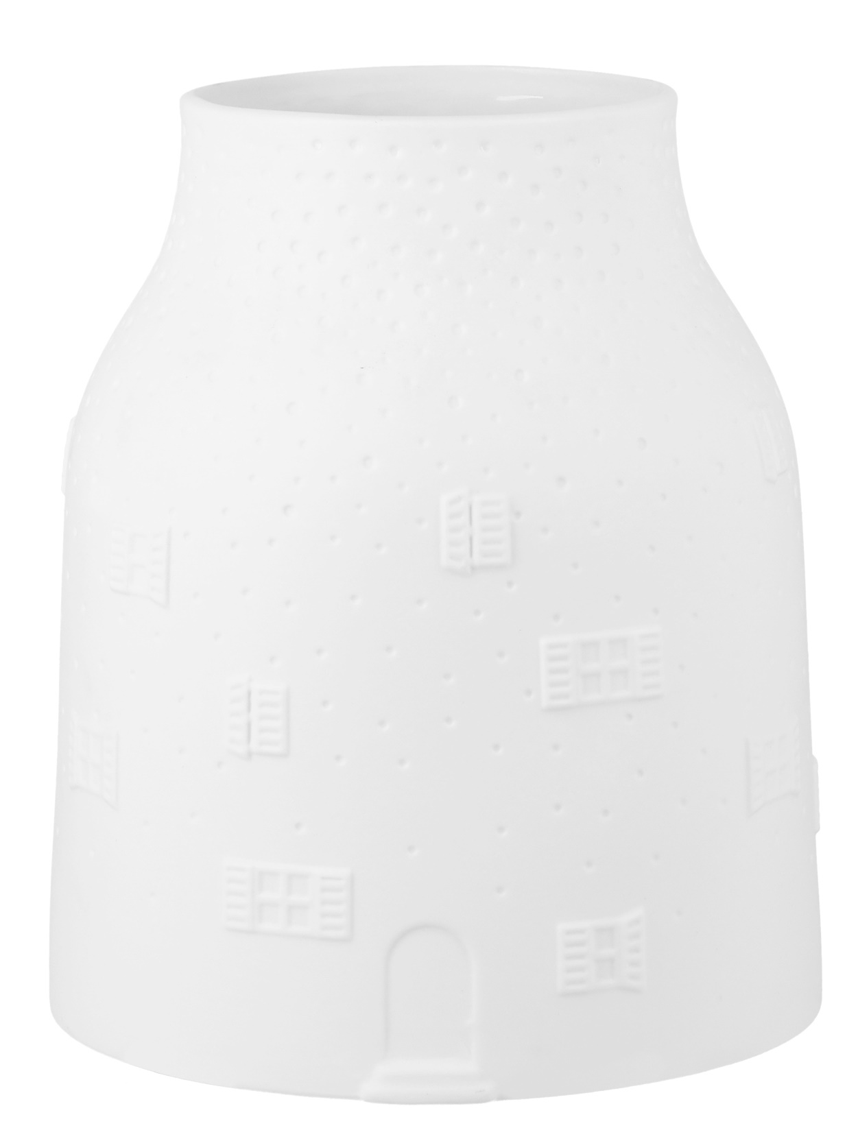 Vase Winterhaus Klein Räder