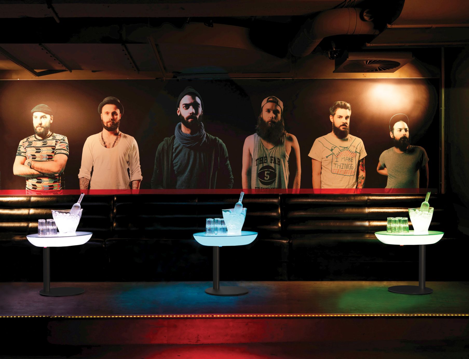 Lounge M57 Outdoor Leuchttisch/Beistelltisch Moree