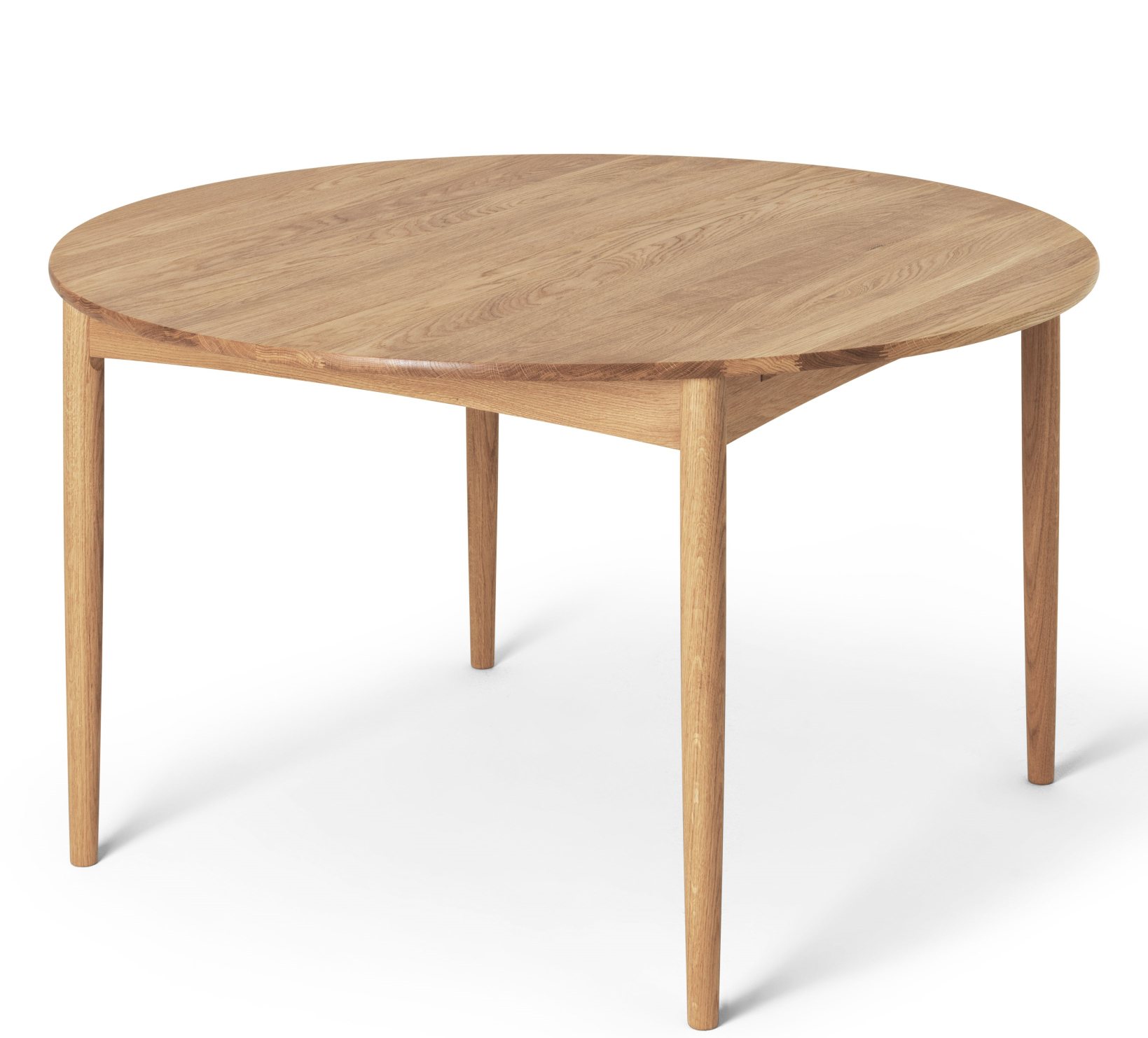 Runder BM0121 Borge Mogensen Esstisch von Carl Hansen & Søn aus geölter Eiche.