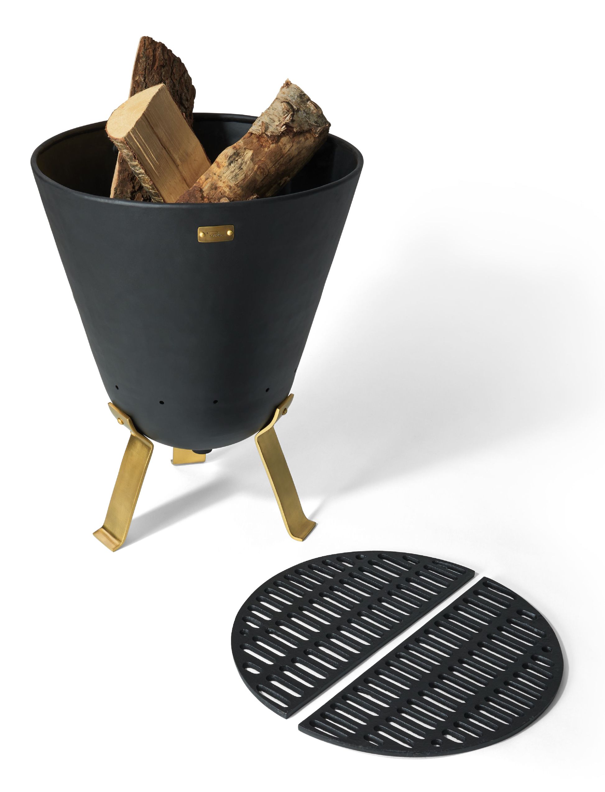 Bonfire Set Feuerkorb + Grillrost Philippi