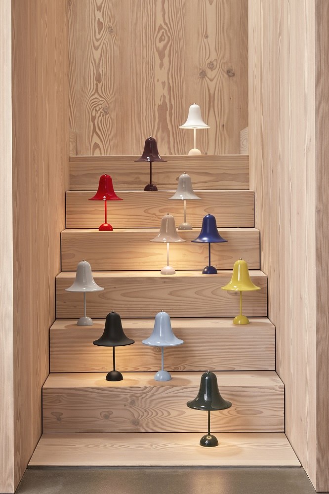 Pantop Portable Akkuleuchte / Tischleuchte Verpan