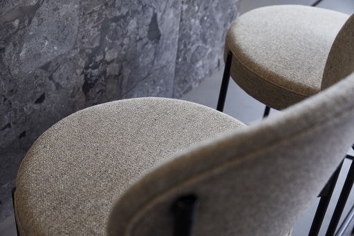 Series 430 Bar Stool Barhocker 75 cm SCHWARZ / REMIX 123 Verpan EINZELSTÜCK