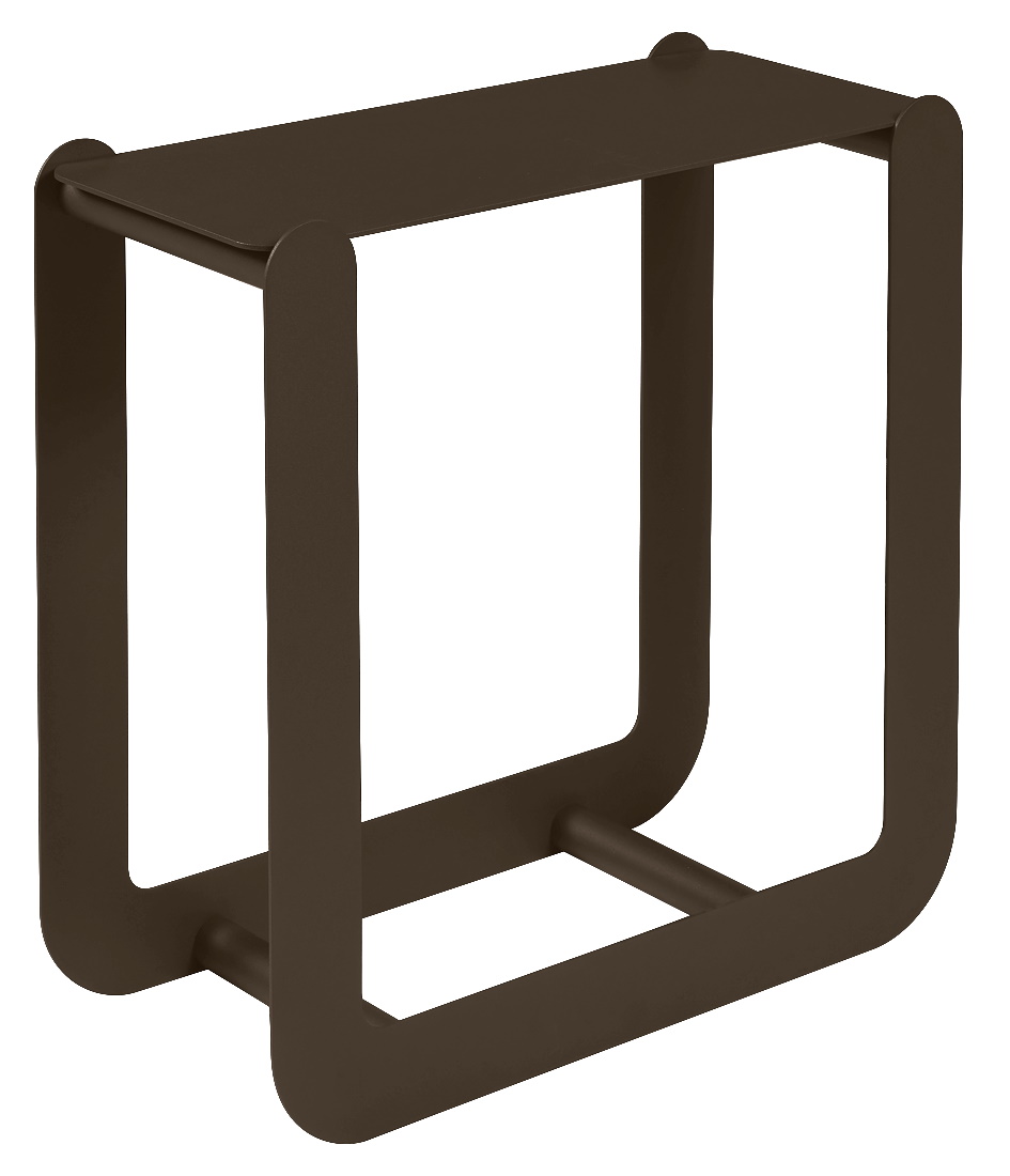 Nevado Holztrage von Fermob, braun, aus Metall, für Kaminholz, modernes Design.