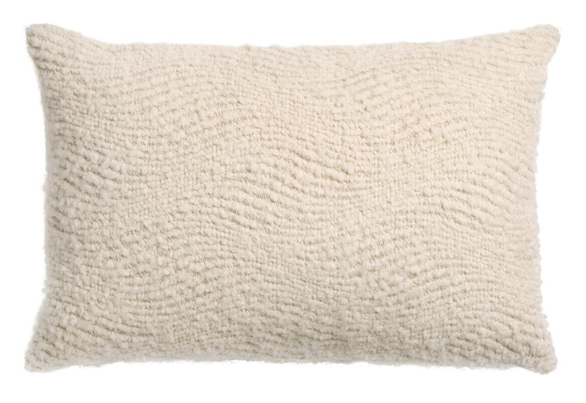 Wave Cushion Kissen 60x40 cm Ethnicraft Off white