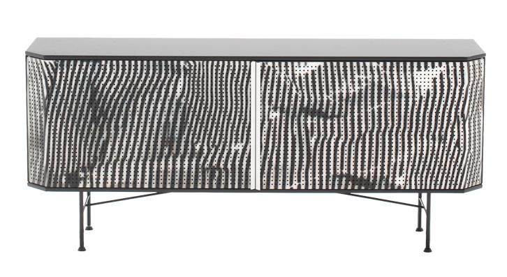 Perf Stripe Credenza Sideboard Moroso Diesel