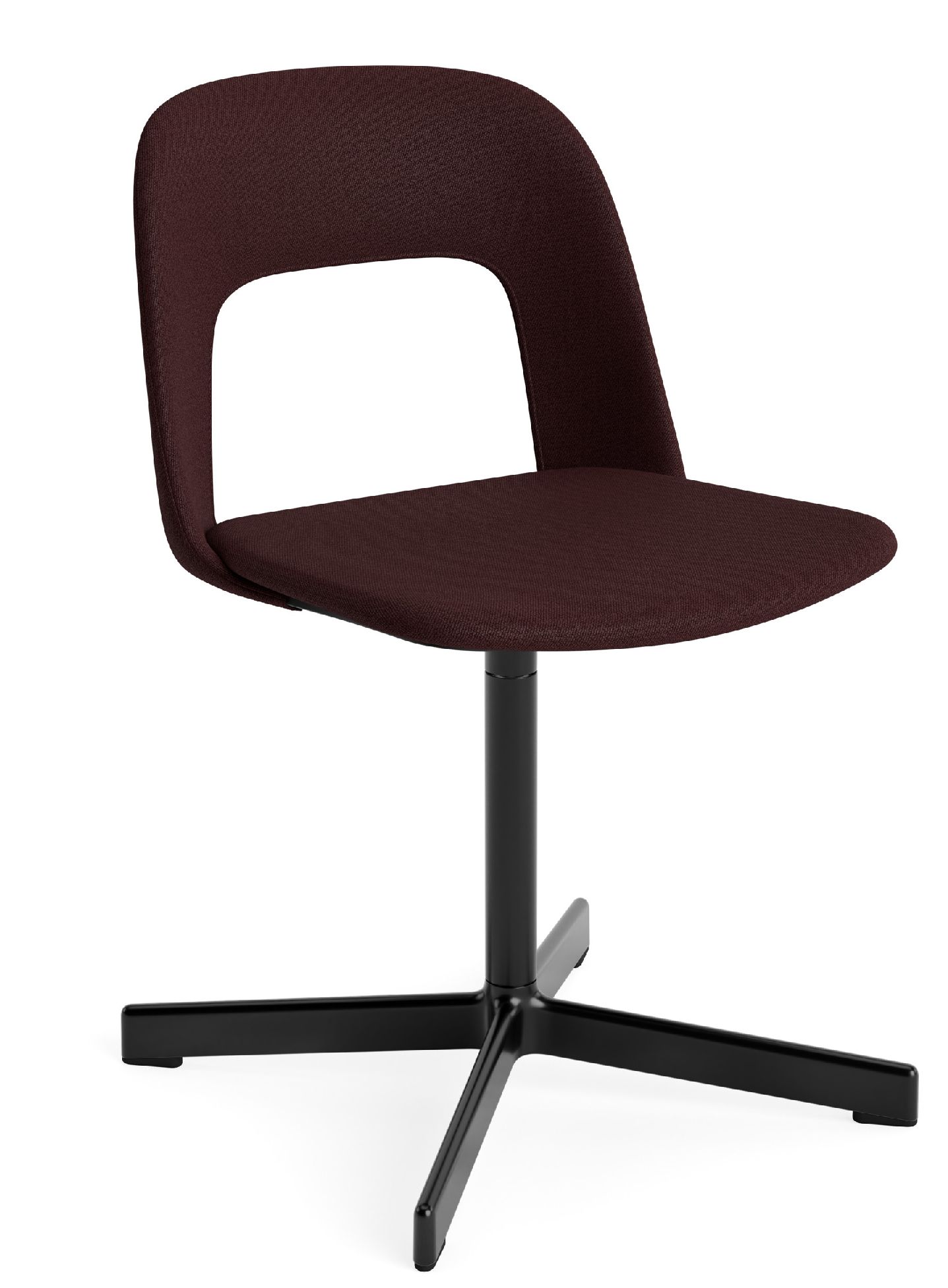 Layout Side Chair 134 4-Stern Drehfuß Stuhl Hay