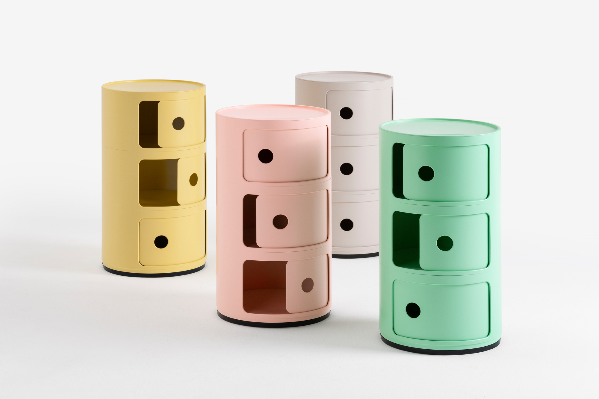 Componibili BIO 5970 3-er Element Kartell Creme