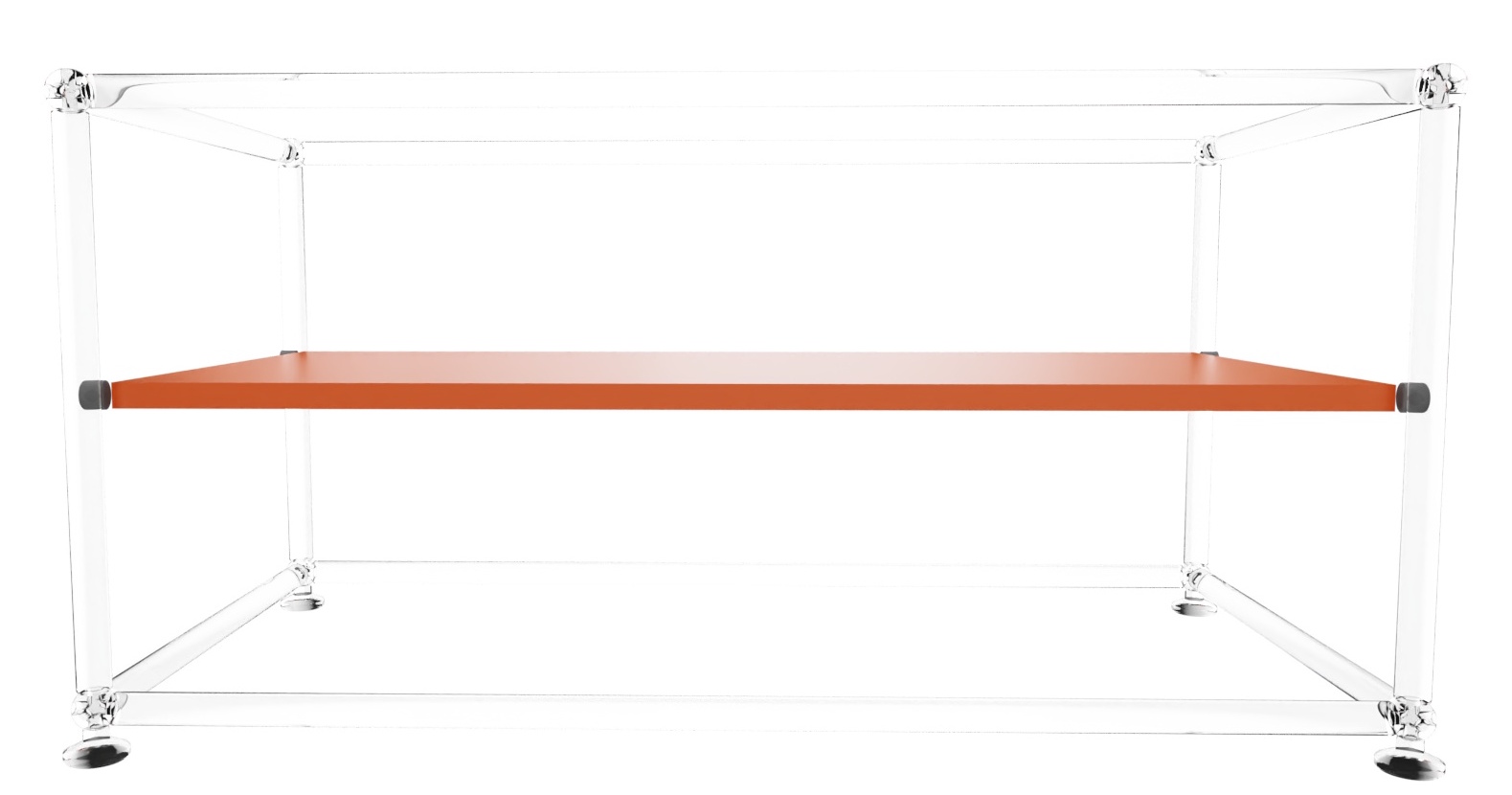 USM Haller Zwischentablar Ersatzteil orange