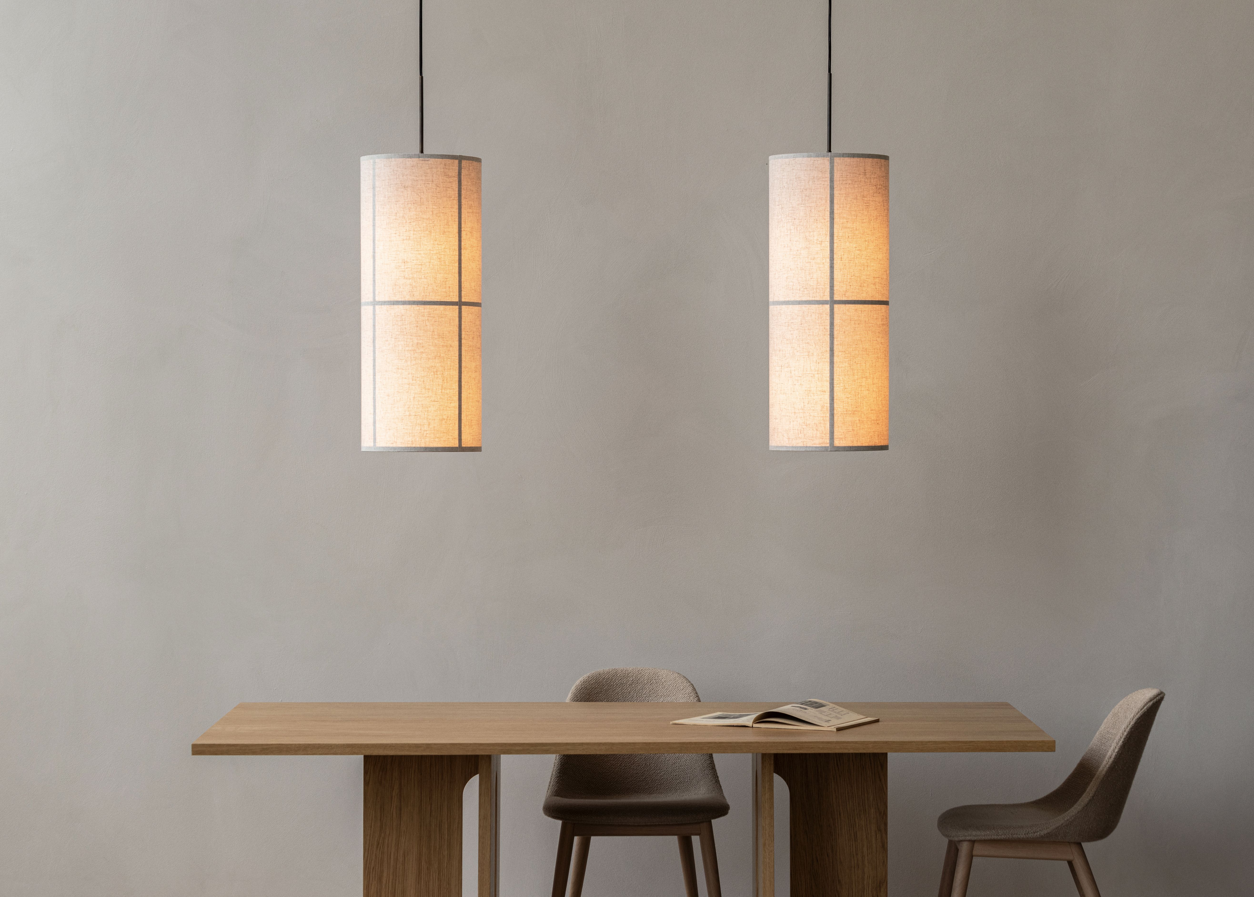 Hashira Pendant lamp Pendelleuchte Ø30 Raw Audo