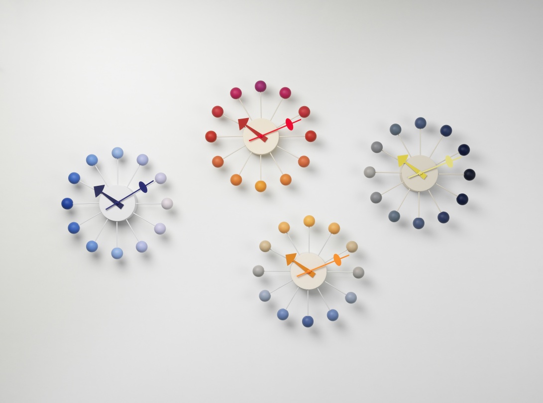 Ball Clock Wanduhr Dusk Vitra LIMITED EDITION   