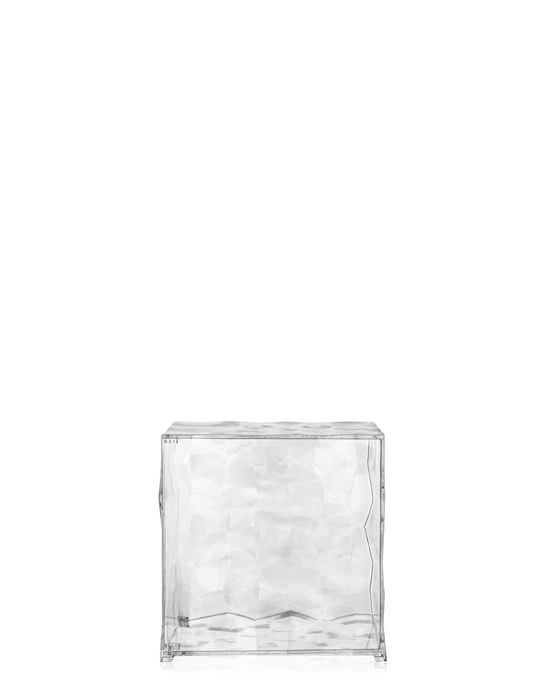 glasklar transparent