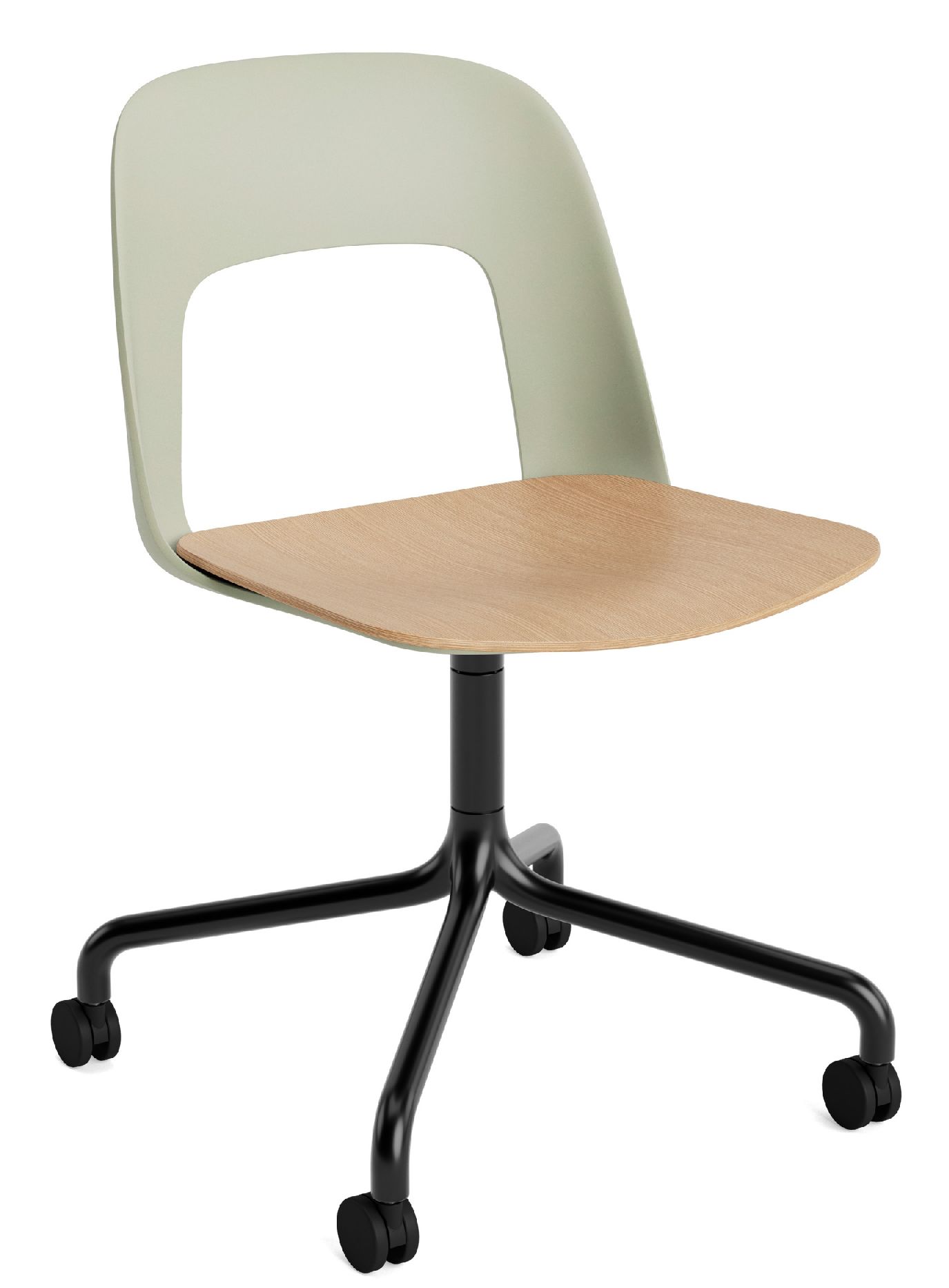 Layout Side Chair 162 4-Stern Drehstuhl Hay