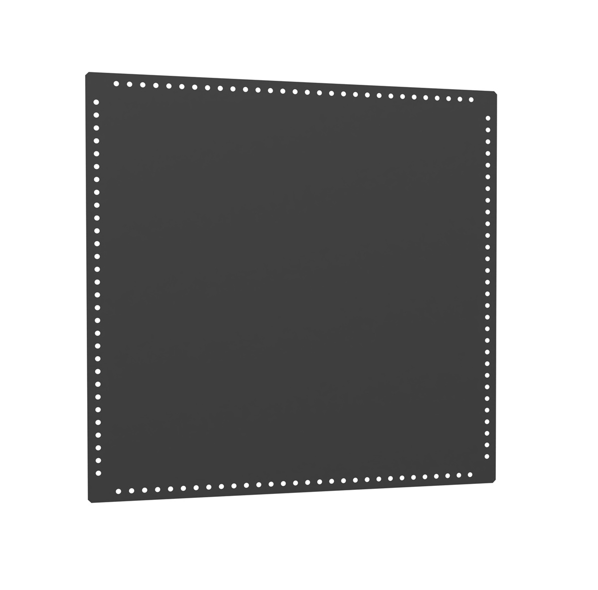 USM Haller Tablar gelocht Ersatzteil 50 x 50 cm Schwarz