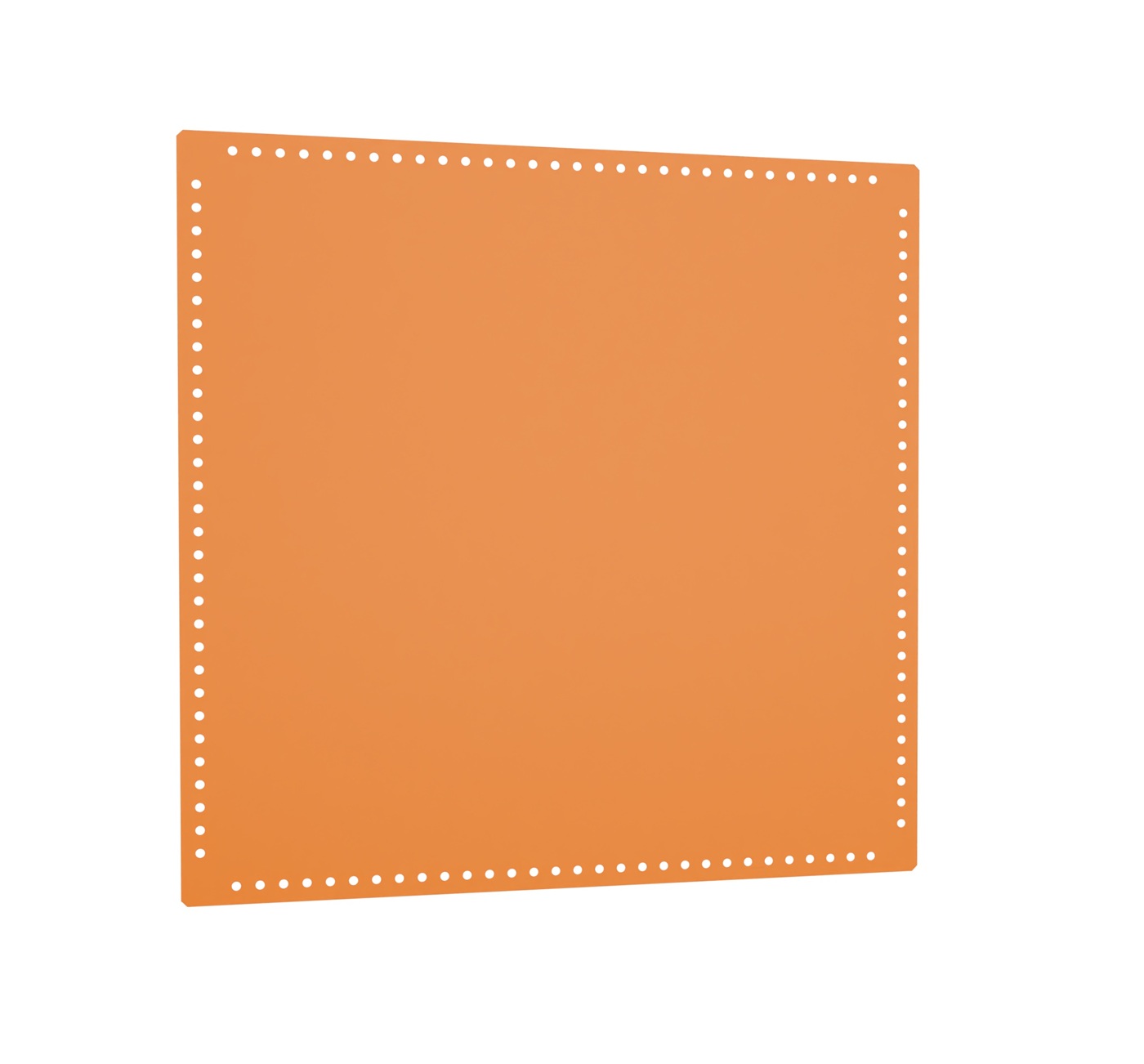 USM Haller Tablar gelocht Ersatzteil 50 x 35 cm Reinorange