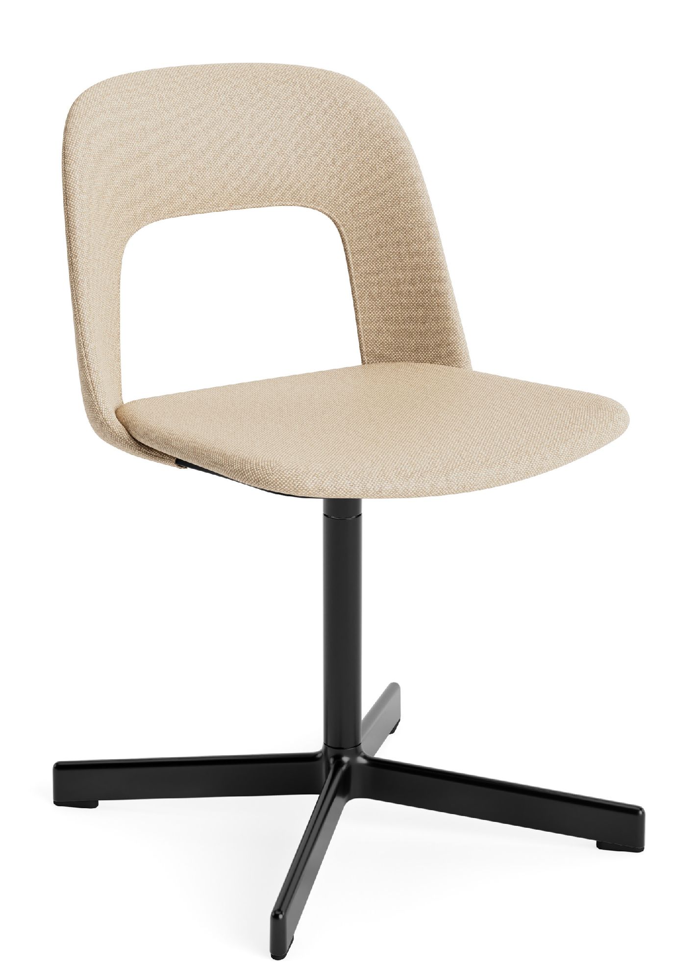 Layout Side Chair 134 4-Stern Drehfuß Stuhl Hay