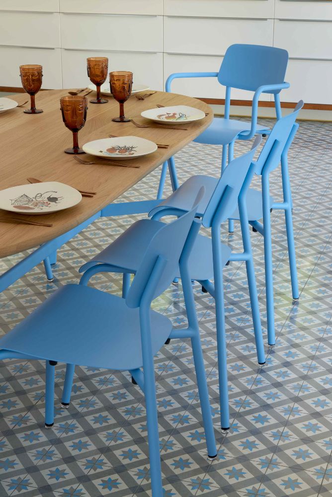 SO’O Esstisch aus Eiche 220 × 95 cm (oval) Indoor Fermob