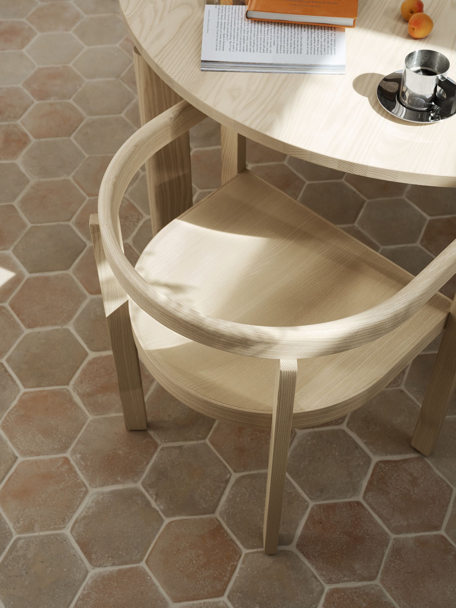 After Dining chair Stuhl Fritz Hansen