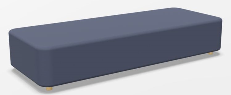 Mezza Sitzelement Sofa Cascando