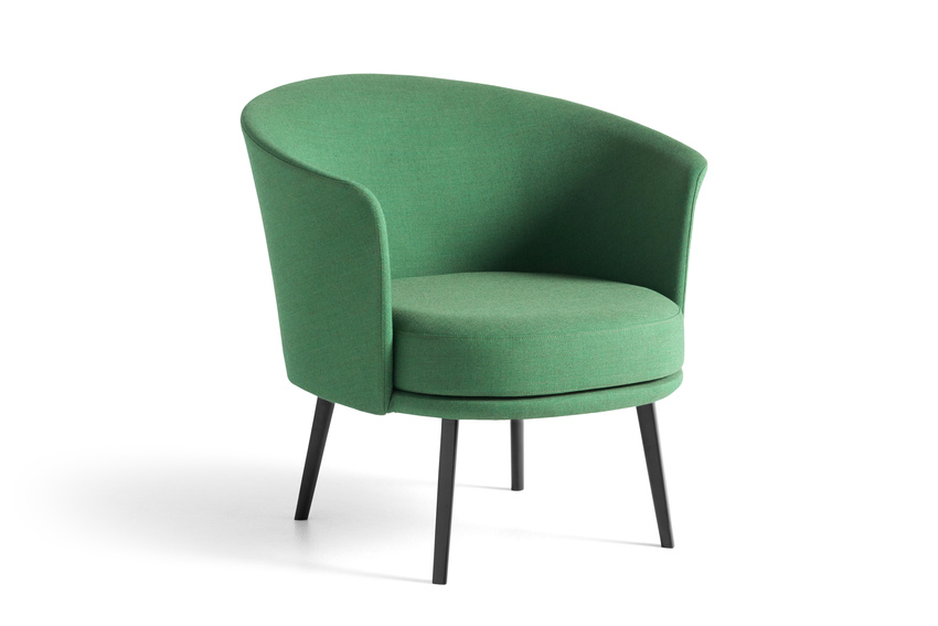 Dorso Loungesessel Canvas 946 / schwarz Hay
