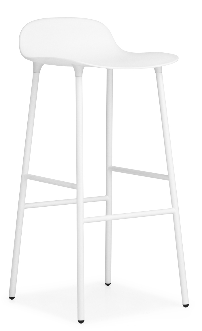 Form Barstool Barhocker H 75 cm Stahl Normann Copenhagen