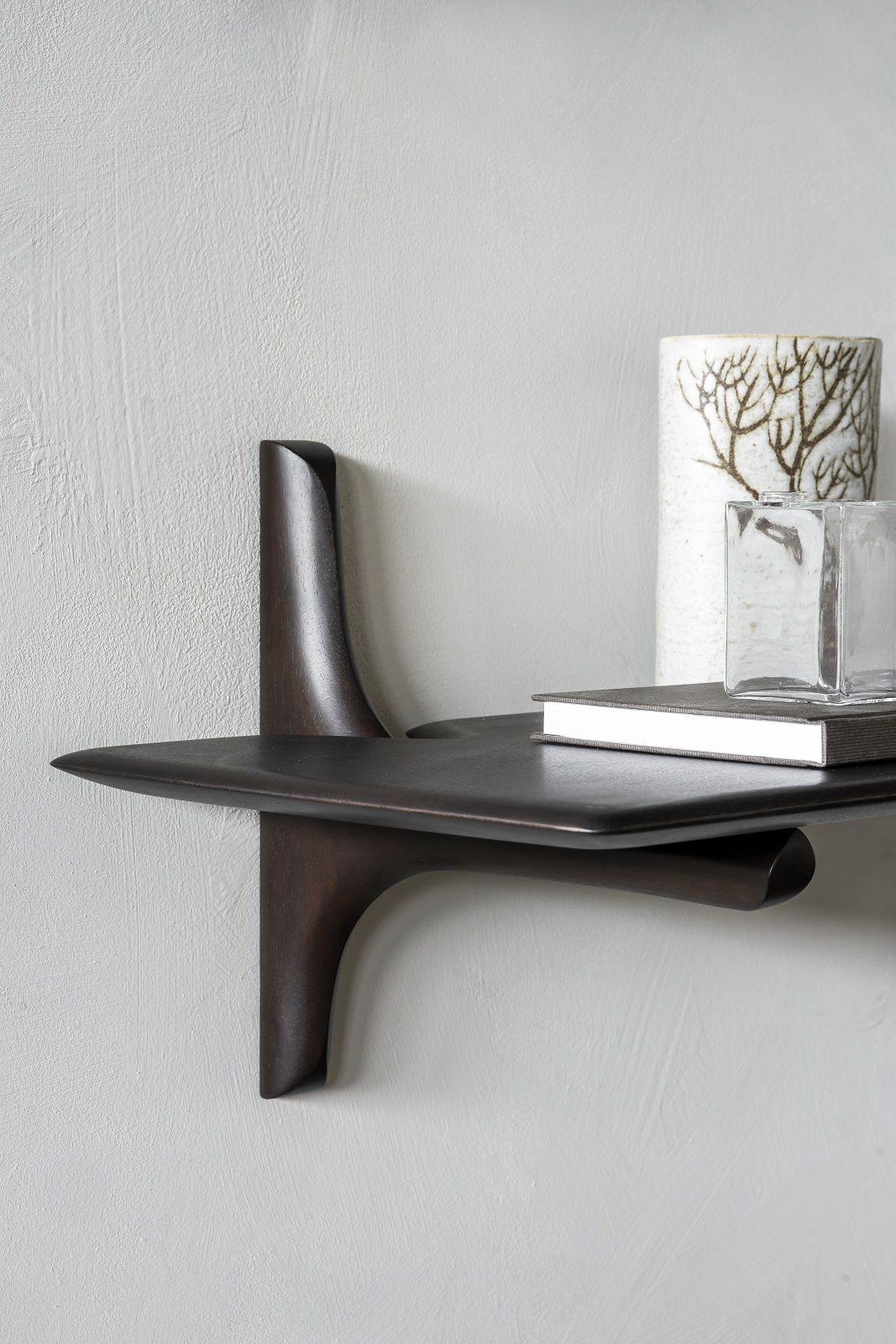 PI Wandregal Mahagoni dunkelbraun Ethnicraft