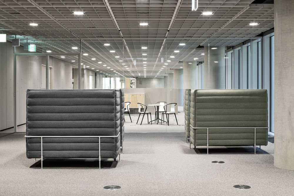 Alcove Drei-Sitzer Sofa Vitra