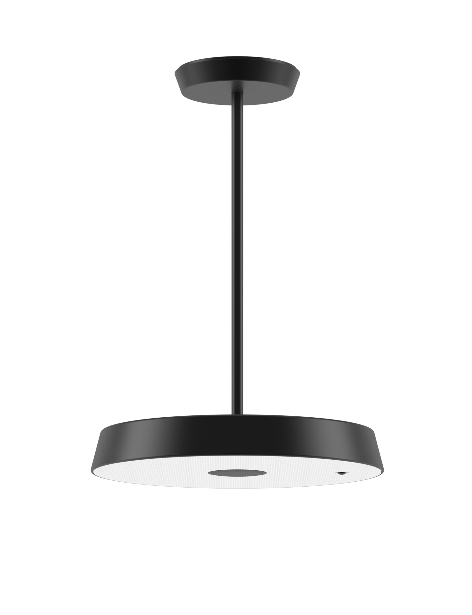 Koi-S Pendelleuchte Schwarz: Moderne Hängeleuchte mit LED-Beleuchtung für stilvolle Innenräume.